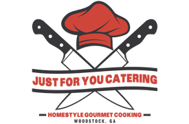 Just for you catering logo